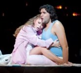 You know you’re in for a long night at the opera when the prima donna can’t sing.