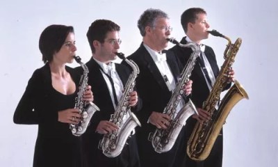 Music On the Edge series presents the Rasch&egrave;r Saxophone Quartet