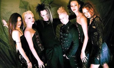 Gothic over-achievers Cr&uuml;xshadows performing at Pegasus