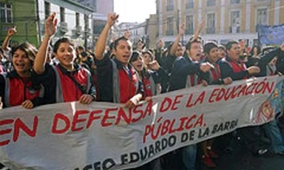 A documentary shot in Chile about school — and student protests — highlights the next Film Kitchen.