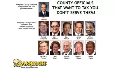 Unwanted Poster: Anti-drink tax campaign could leave 11 public officials very thirsty