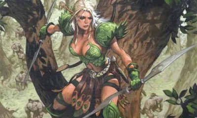 Illustrator Chris Moeller’s artwork delves into both sword and sorcery and darker eroticism.