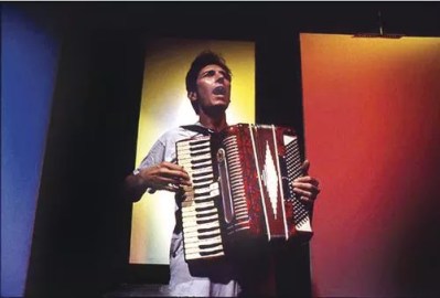 Performance artist Steve Pellegrino explores his working-class ethnic routes through the accordion.