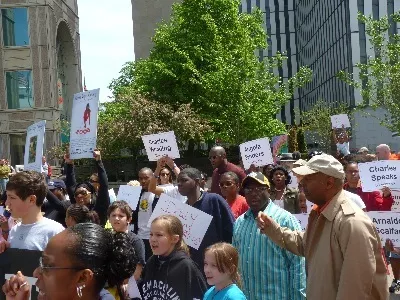 Gun-rights standoff at NRA convention