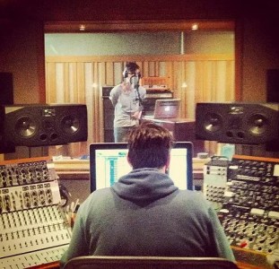 Code Orange Kids in the studio recording Deathwish debut