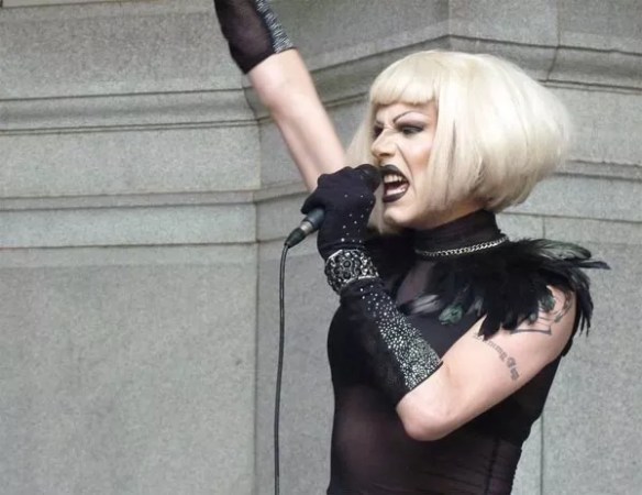 Dragged into Debate: Reality-TV fame puts spotlight on Sharon Needles’ controversial act