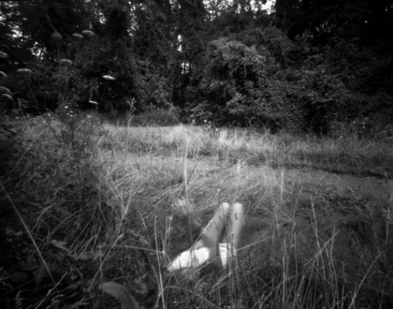 A pinhole-photography show leans toward the woods.