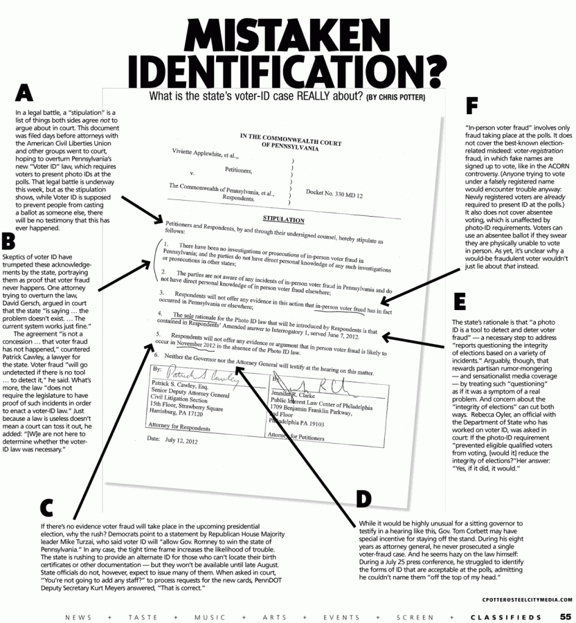 Mistaken Identification?