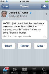 Playing the Trump card