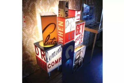 Ron Copeland’s scrap art folds the region’s past into its present