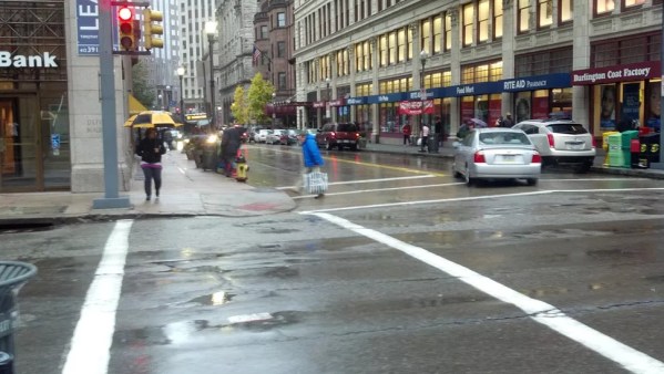 Pittsburgh reschedules Halloween but otherwise continues normal operations as Sandy blows in