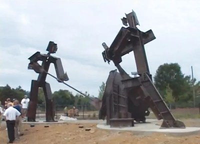 Industrial Arts Co-op’s “The Workers” disappoints as public sculpture.