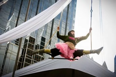 Zany Umbrella Circus at Market Square