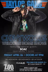 Welcome Home Taylor Gang’s Chevy Woods