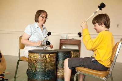 Music therapists do a lot more than sing