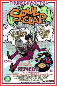 New York Night Train Soul Clap and Dance-Off happening tonight!