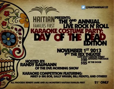 Live performances and celebrity karaoke to benefit Haitian Families First