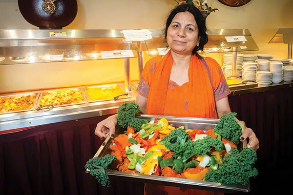 Taj Mahal owner Usha Sethi, Indian dishes, best of