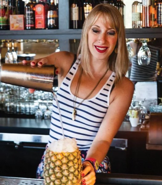 Bartender Sarah Clarke, cocktail, tender bar and kitchen, best of