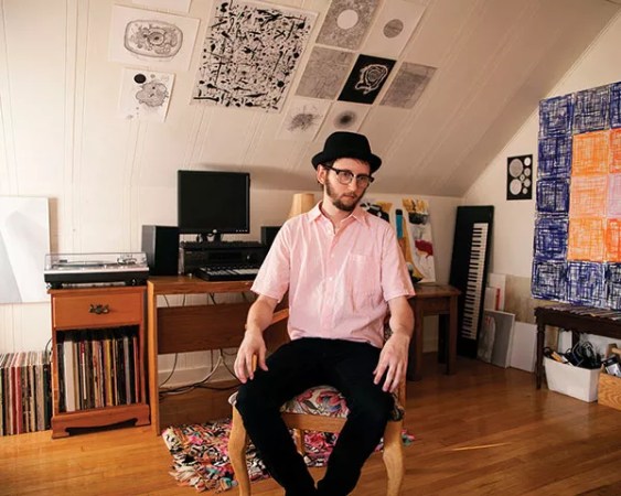 Artist Brandon Locher builds a band with The Meets