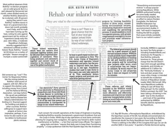 Keeping His Head Above Water