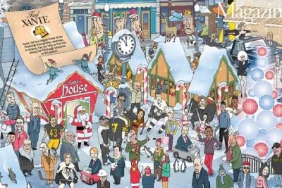 Snow Job: Post-Gazette holiday illustration tosses snowball at outgoing mayor
