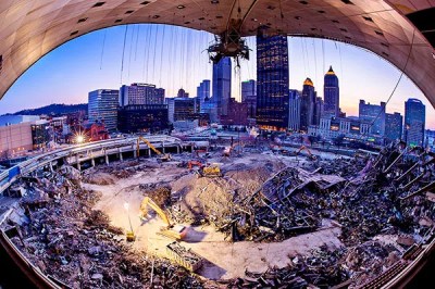 A photographer’s curious tribute to the Civic Arena.