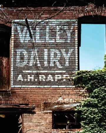 The city’s painted “ghost signs” are featured