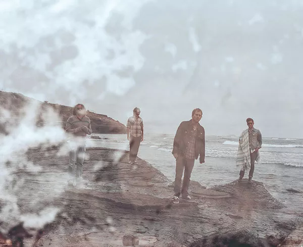 California fog: The Donkeys at Smiling Moose