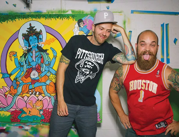 Matt Gondek (left) and Brian Gonella