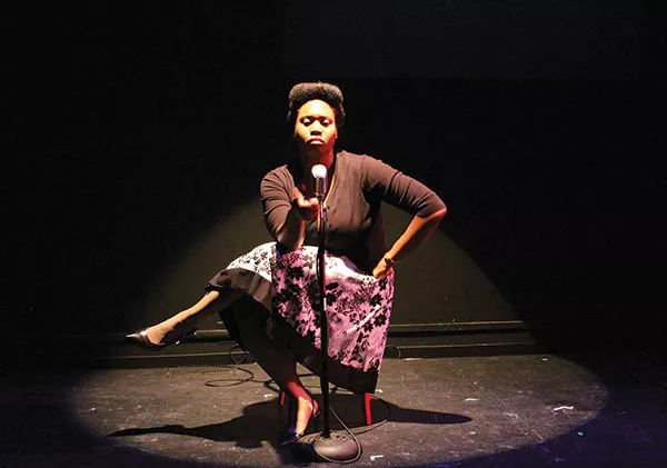 Bria Walker in #TeamIncline's show Dis Place