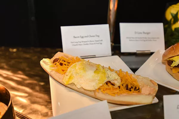 Aramark Bacon, Egg and Cheese Dog