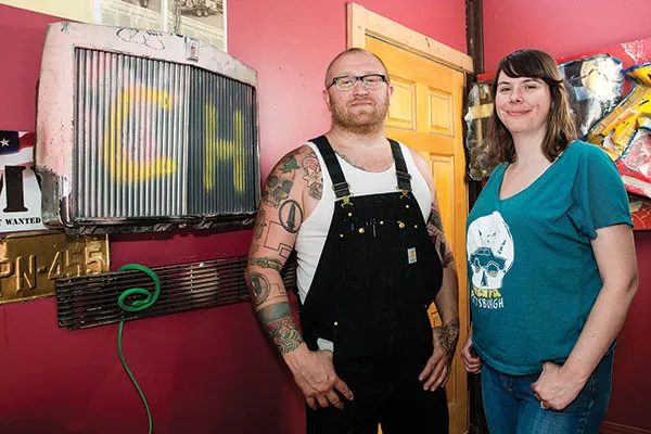 Art about town: Most Wanted's Jason and Nina Sauer