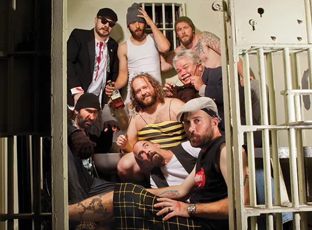 Best Pop-Rock Band Bastard Bearded Irishmen take Rick Sebak out on the town