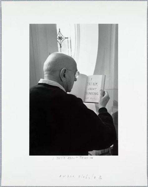 Duane Michals' I Think About Thinking