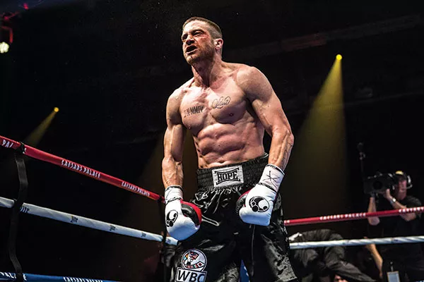 Jake Gyllenhaal, in Southpaw film shot in Pitsburgh