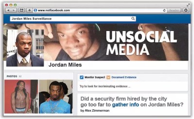 Did a security firm hired by the city go too far to gather info on Jordan Miles?
