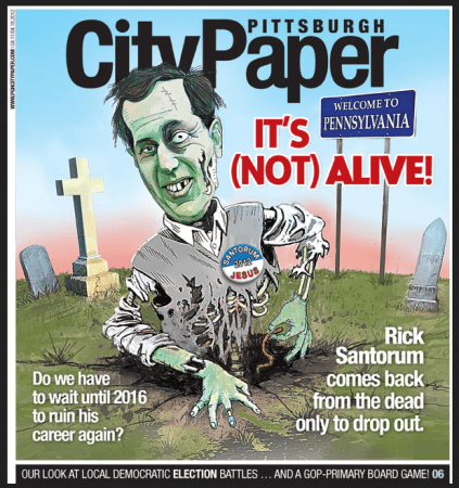 #TUT (Throw Up Thursday): Santorum announces 2016 Presidential Run