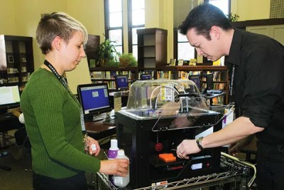 New Dimension: Carnegie Library opens new doors with its 3-D printer