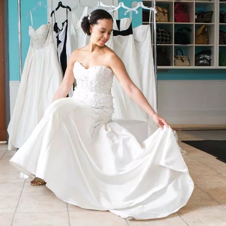 Buying a wedding dress doesn’t have to break the budget