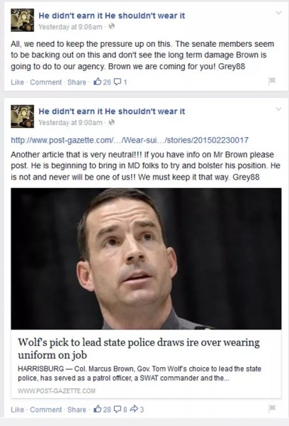 Pittsburgh Left Marcus Brown Police