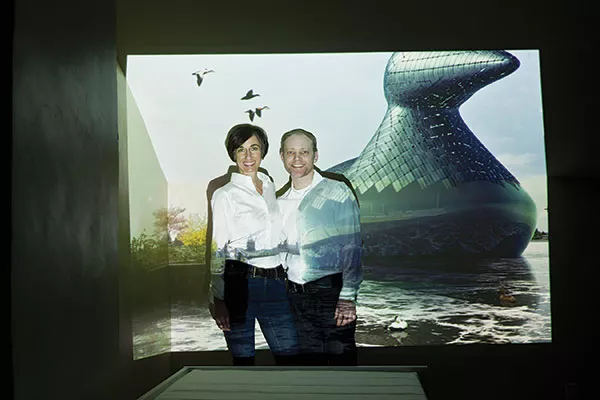 Elizabeth Monoian and Robert Ferry