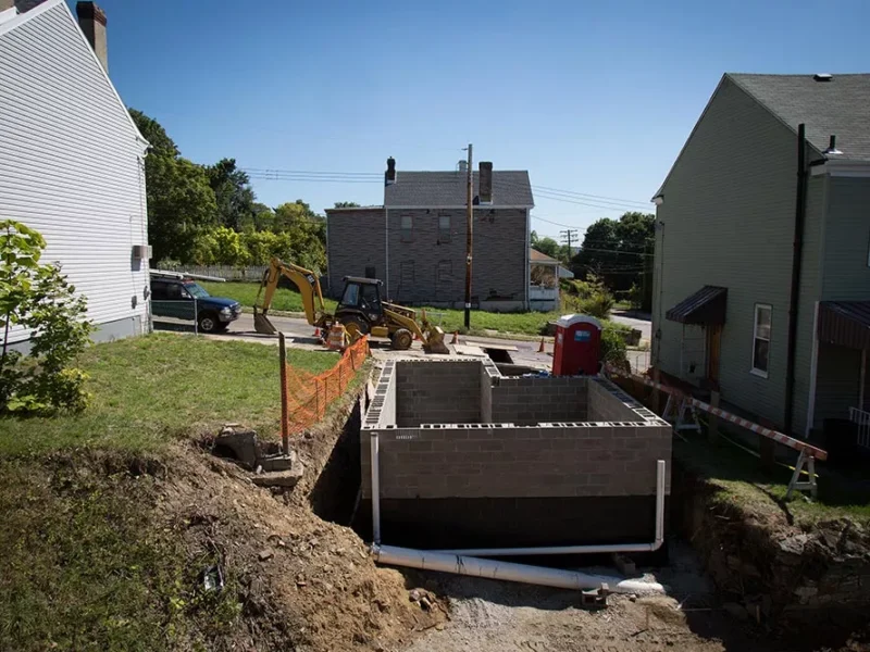Garfield’s “tiny house”