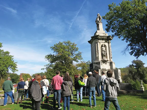 An art tour of Allegheny Cemetery