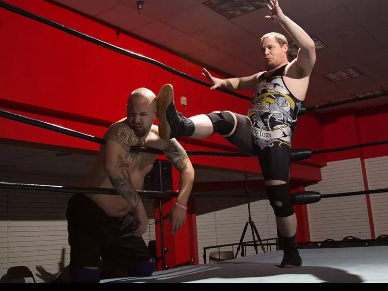 Upstart Code Red Wrestling brings pro wrestling and an animal-welfare ...
