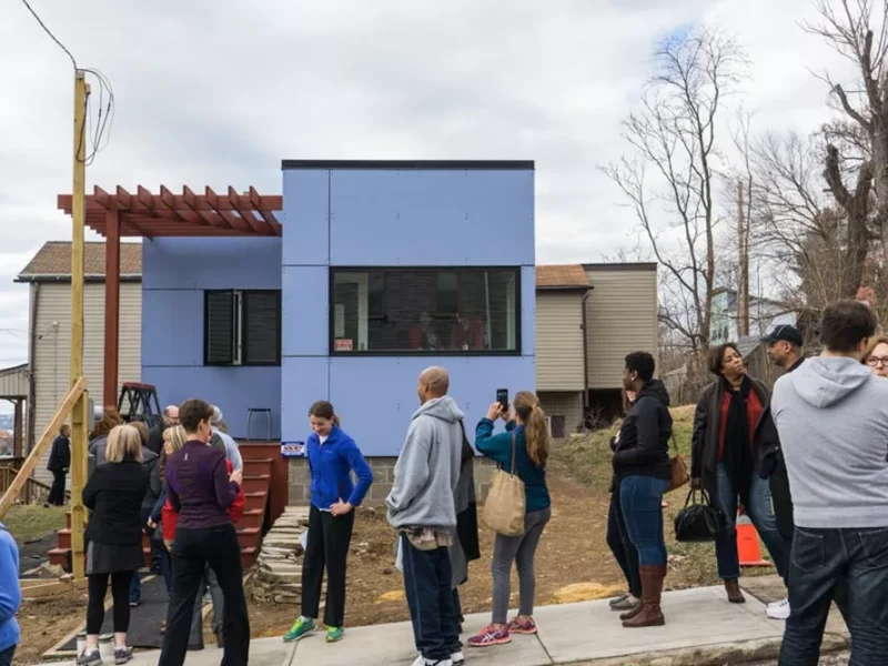 Garfield’s “tiny house”