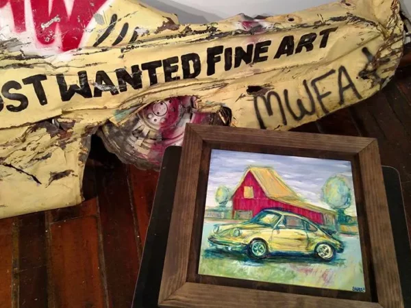 Two unconventional car-themed openings tomorrow for Pittsburgh artist Jason Sauer