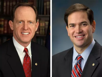 Pennsylvania Sen. Pat Toomey endorses presidential candidate Marco Rubio