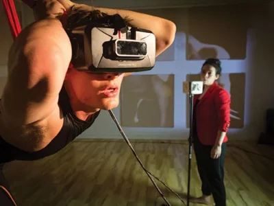 A new arts residency combines movement and multimedia