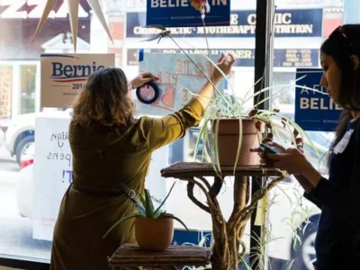 U.S. presidential candidate Bernie Sanders opens campaign office in Pittsburgh